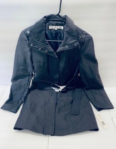 lot 104 image: New Kenneth Cole New York Womens Coat Model# 172CC830 Size S - Navy
