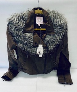 lot 105 image: New Other Romeo & Juliet Couture Womens Jacket Size S - Chestnut
