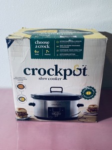 lot 120 image: Crockpot Slow Cooker 6Qt. For Seven Plus People