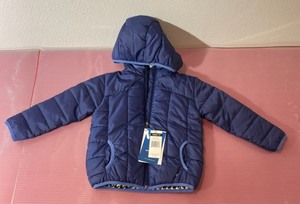 lot 138 image: New White Sierra Think Outside Toddlers 4T Puffer Jacket - Patriot Blue