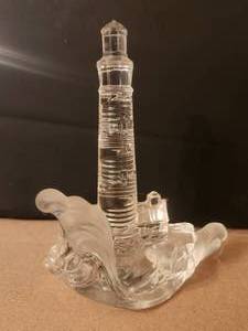 lot 71 image: Lenox lead crystal Lighthouse - Made in Germany