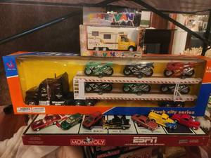 lot 80 image: Selection of toys - including Hot Wheels - no Monopoly games