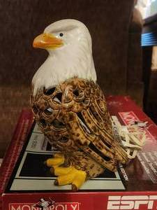 lot 84 image: Vintage Bald Eagle Nite light lamp