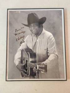 lot 209 image: Charlie Pride autographed-signed 8x10