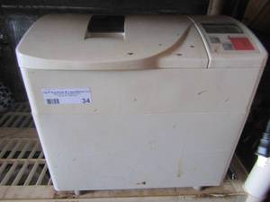 lot 34 image: used panasonic bread bakery unknown working condition