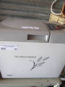 lot 61 image: Welbilt the bread maker used in good condition