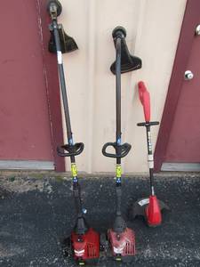 lot 115 image: 2 MURRY  GAS operated weed eater, HOMELITE electric weed eater