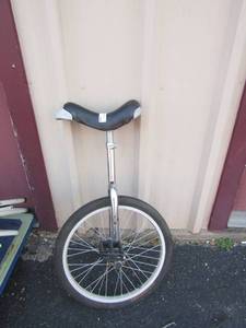 lot 116 image: unicycle single wheel good condition