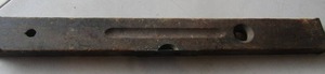 lot 158 image: Vintage wooden level, still in good condition, 28 12 long