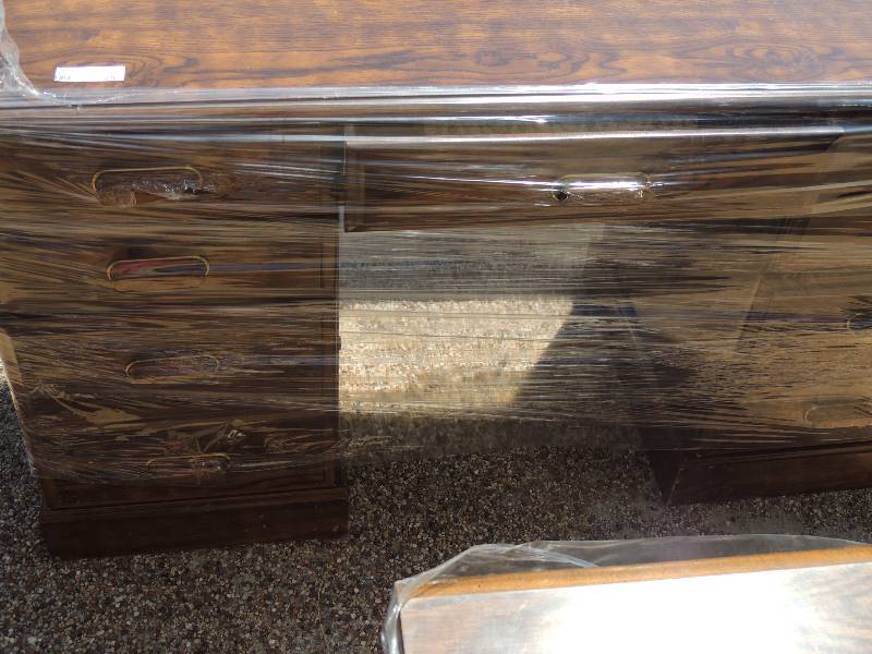 lot 75 image: Desk with 3 Drawers...