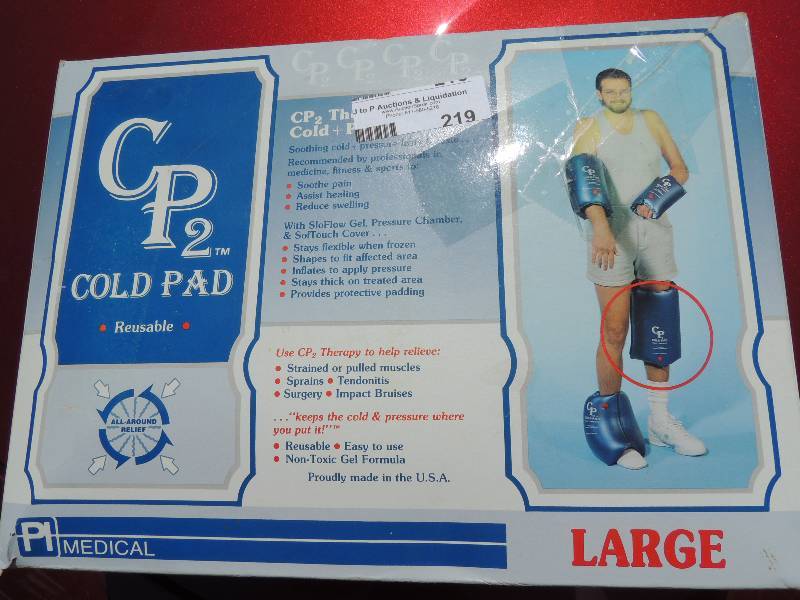 lot 219 image: CP2 COLD PADS...