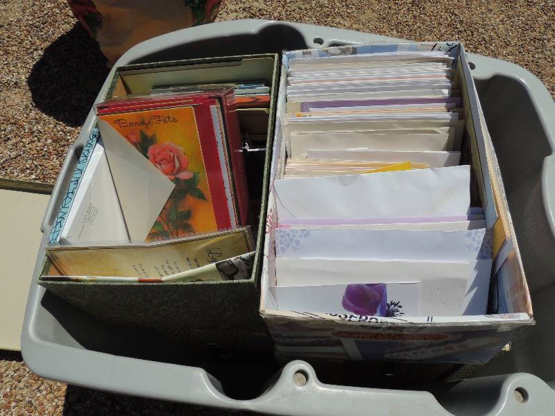 lot 224 image: 6 boxes of stationary and holiday c...
