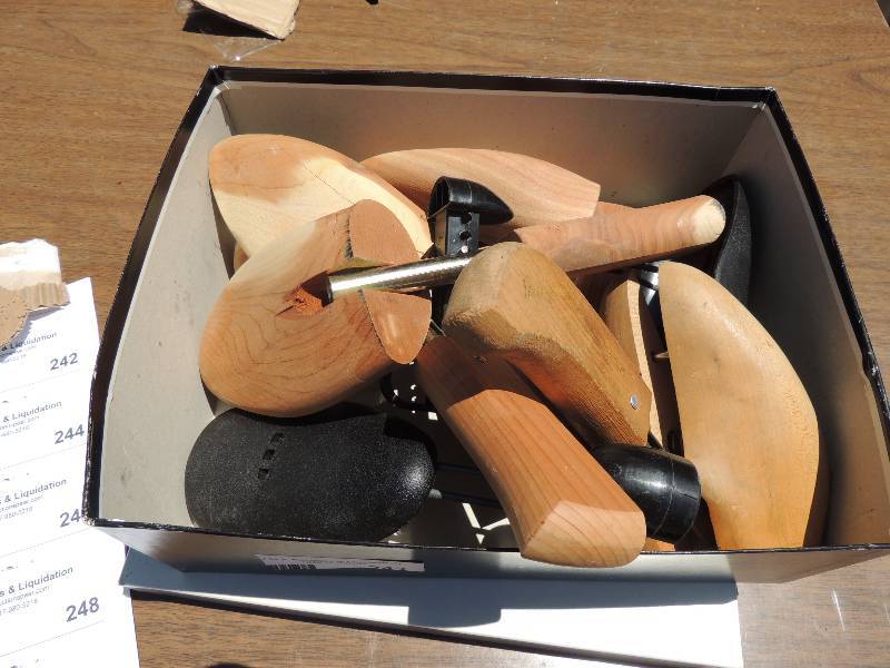 lot 243 image: 7 shoes stretchers...