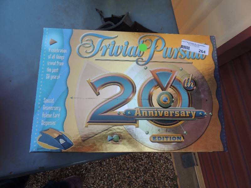 lot 264 image: 20th Anniversary trivial pursuit...