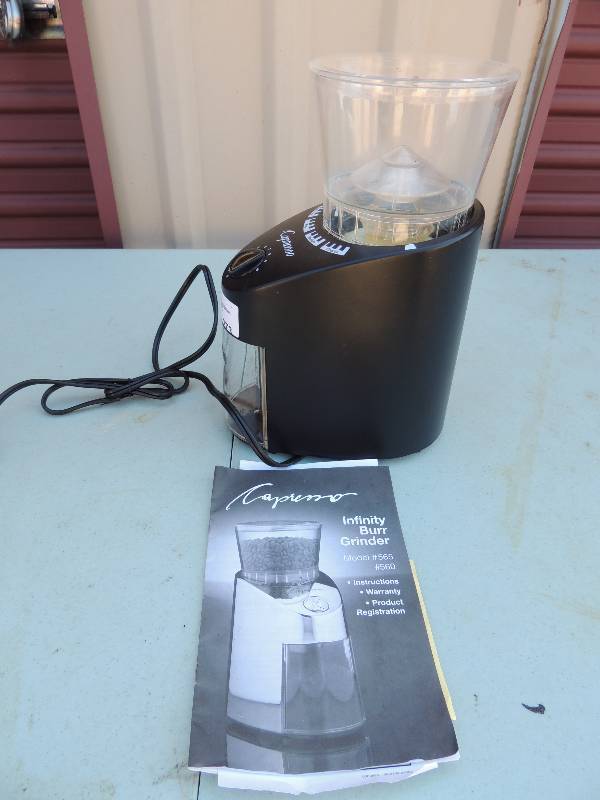 lot 273 image: CAPRESSO -Infinity Burr Cofee grind...
