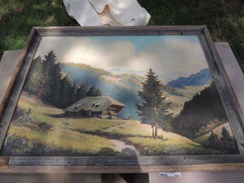 lot 308 image: Picture (Pine trees and Mountains)...