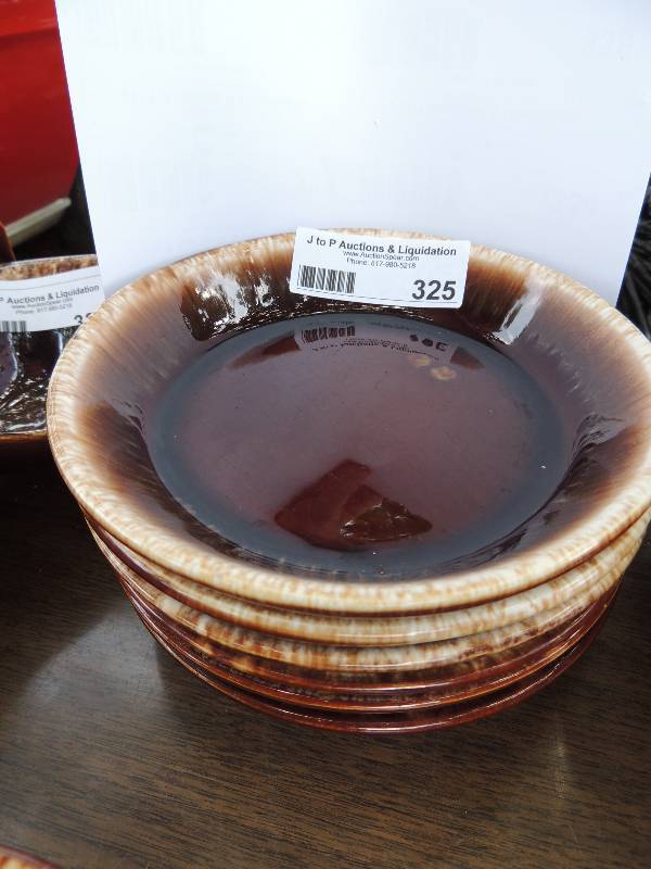 lot 325 image: Vintage Kathy Kale Pottery Brown Dr...