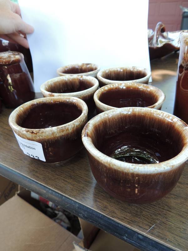 lot 333 image: McCoy SMALL bowls x 6...
