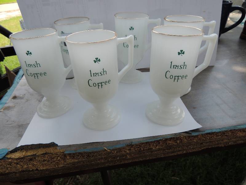 lot 343 image: Irish Coffee mugs  QTY 6...