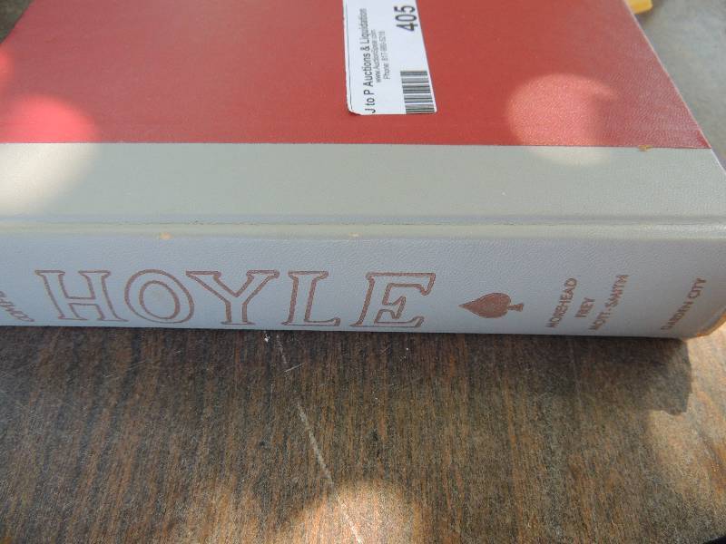 lot 405 image: THE COMPLETE HOYLE BOOK - RULES FOR...
