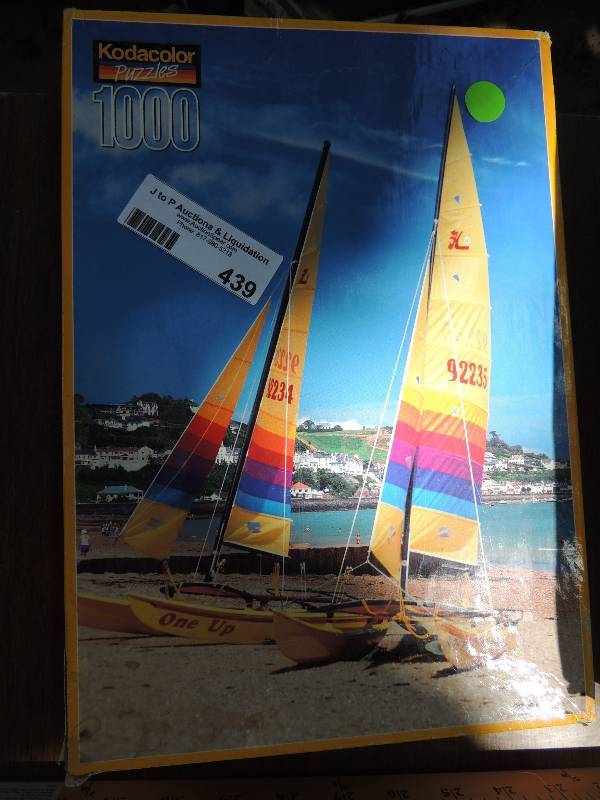 lot 439 image: Kodak Boat Puzzle 1000 pieces...