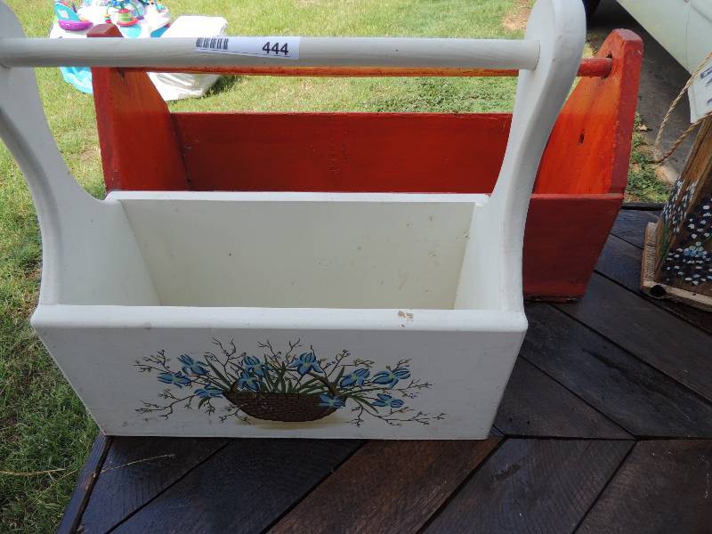 lot 444 image: 2 garden or tool carriers...
