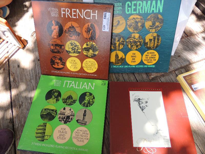 lot 473 image: Vinyl Records - Listen and Learn S...