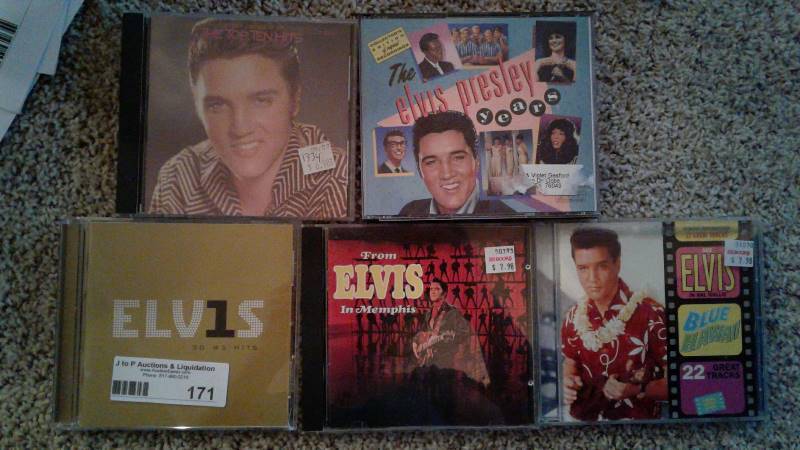 lot 171 image: Elvis Presley CDs 6 CDs...