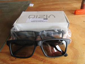 lot 155 image: Vizo 3D theater glasses qty 2