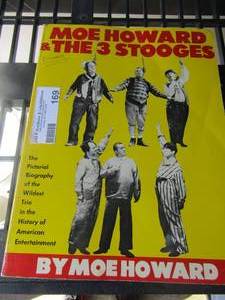 lot 169 image: Moe Howard and the 3 stooges book, collectors