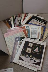 lot 25 image: Very Generous Quantity of Cross-stitch Design and Patterns for All Occasions and Styles
