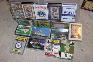 lot 36 image: Commemorative Decks of Playing Cards Variety
