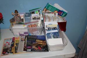 lot 42 image: Variety of Greeting Cards and Card Making Supplies