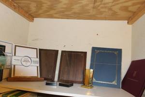 lot 52 image: Unused and Blank Awards Paper and Plaques