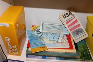 lot 56 image: Large selection of New and used Maps