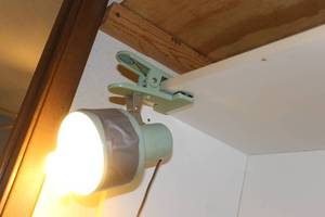 lot 57 image: Clip-on Reading light