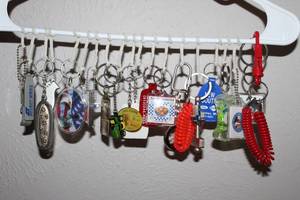 lot 76 image: Selection of Keychains from a Large Keychain Collection