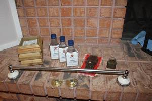 lot 98 image: Home Improvement Items and More, Vintage Lock has No Combination Available