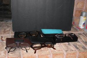 lot 97 image: Prescription Glasses and Cases