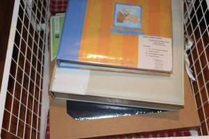 lot 119 image: Scrapbooks, never used, Including 1 for the United States NAVY