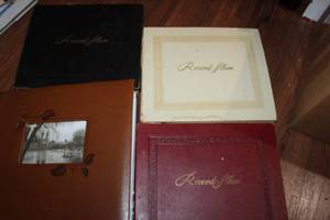 lot 122 image: Record Albums, holds many LPs in each Album, 4 Albums
