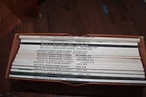 lot 147 image: Vintage DFW Home Gardens magazines