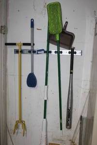 lot 244 image: Wall Mounted Hand Tool Holder with Contents