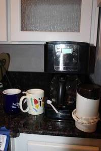 lot 271 image: Mr. Coffee 12 Cup Coffee Maker, Coffee Grinder and 2 Coffee Cups