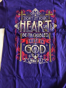 lot 33 image: Faith based T-shirts (New)