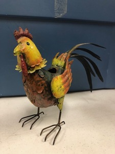 lot 116 image: Metal rooster