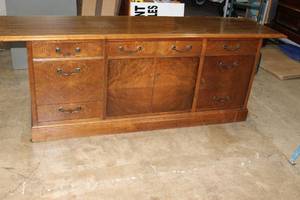 lot 84 image: Vintage Credenza with one side that locks Key included