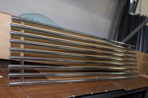lot 13 image: Pardners, INC Aftermarket Grill for 1980-84 Ford Pick-up and Bronco, Unused with Hardware  45x11.5
