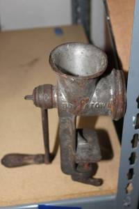 lot 69 image: Vintage Meat Grinder