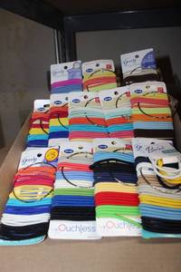 lot 105 image: Very Generous Amount of Hair Ties SIP